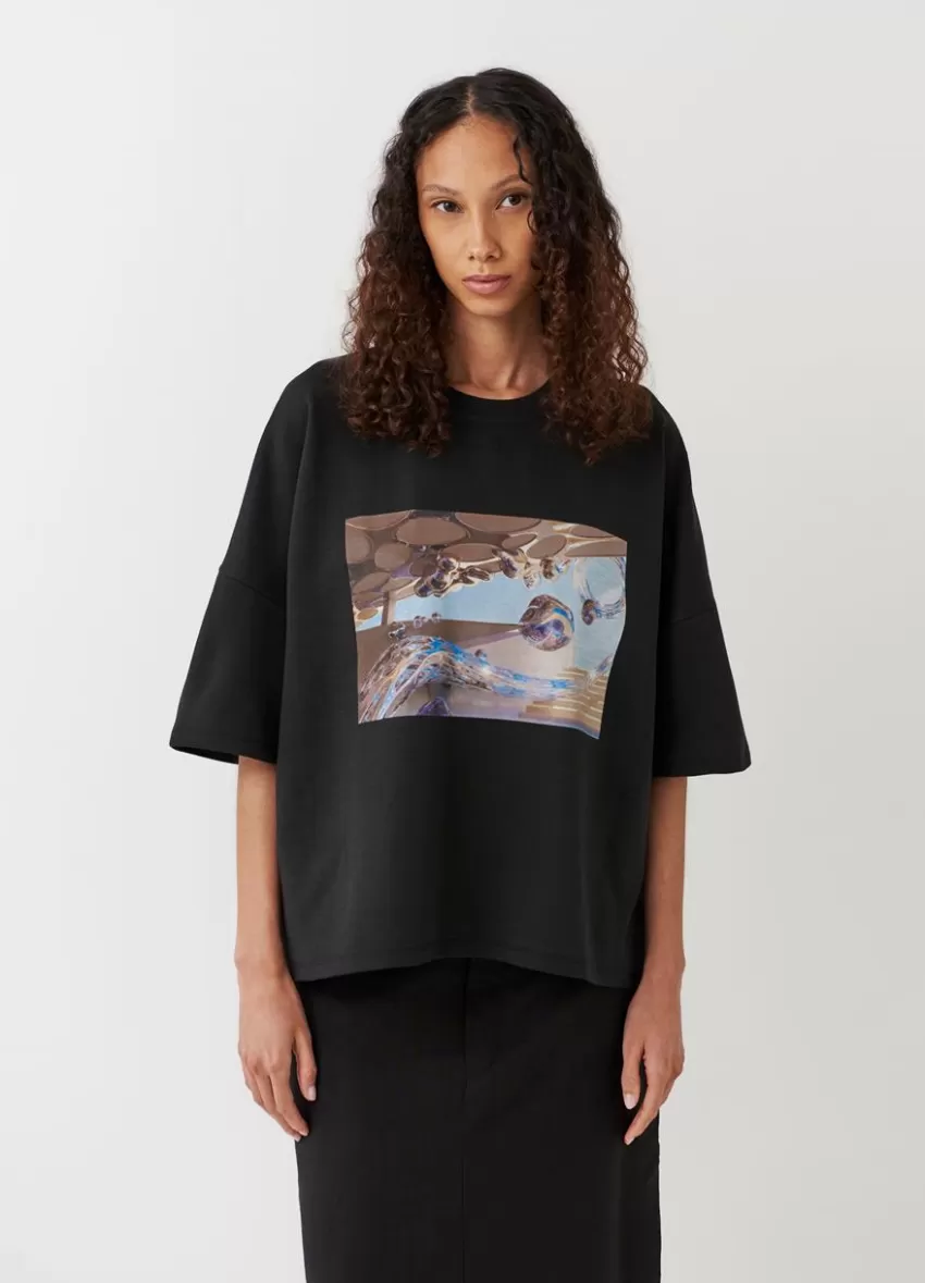 Boxy T-Shirt X Micky Ho<Vagabond Cheap